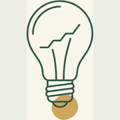Illustration: glödlampa med kurva