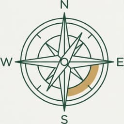 Illustration: en kompass